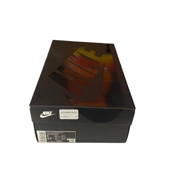 Nike Air Foamposite One Shattered Backboard 2019 Black/white/ Men’s Size 8.5 US - Picture 11 of 11